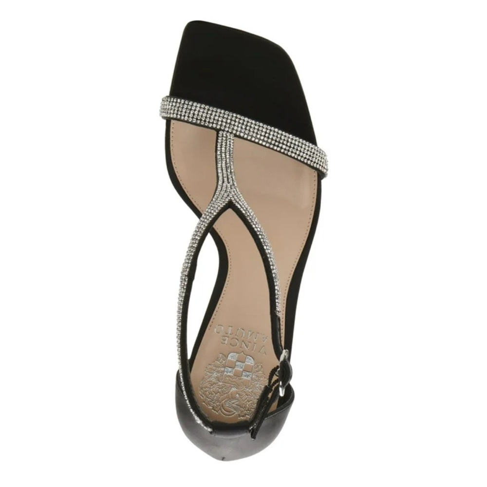 Vince Camuto 7.5 black Sorthand open toe, heeled sandal - Picture 3 of 13